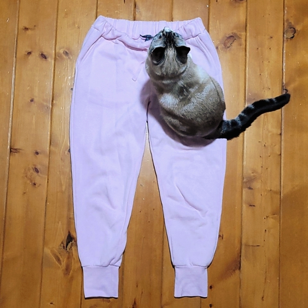 Brunette the Label XS Pink Joggers